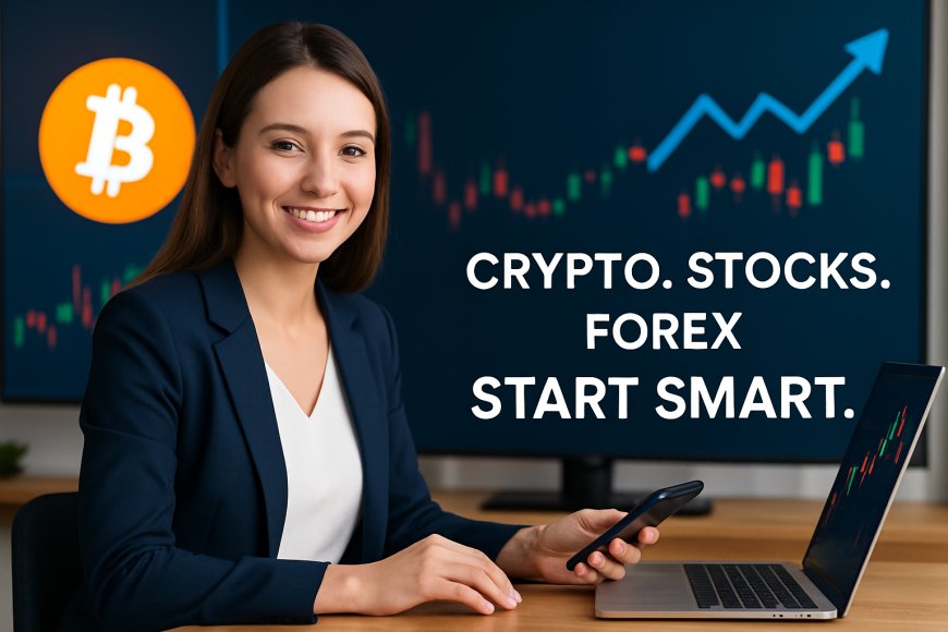 Start Your Journey in Bitcoin, Stocks & Forex: Learn, Invest, and Grow