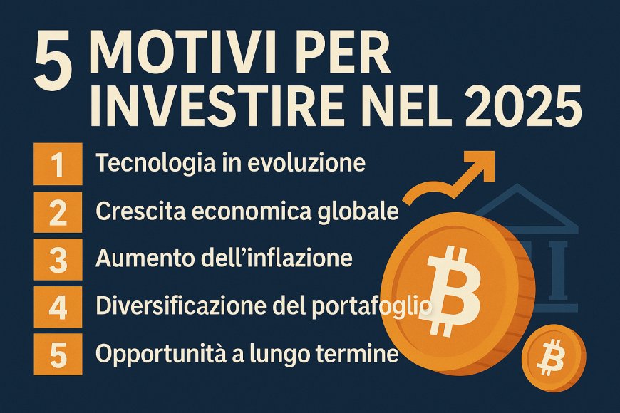 5 motivi per cui oggi è il momento giusto per investire in Bitcoin